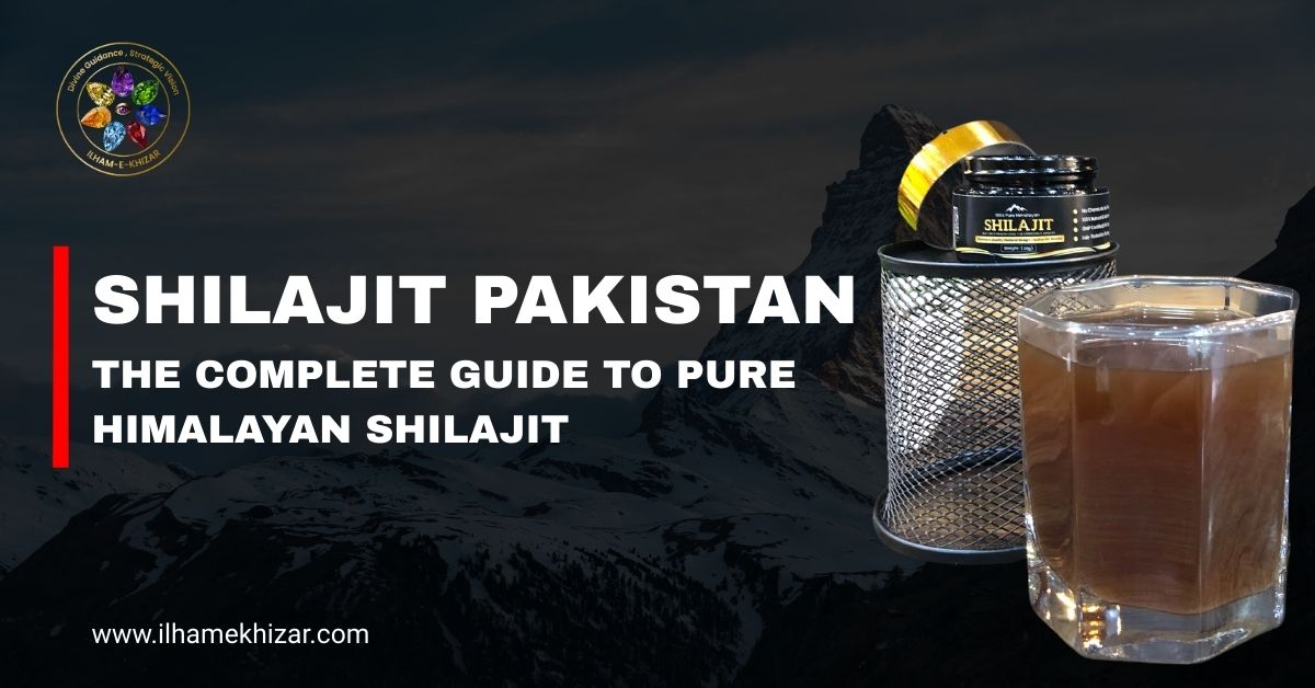 Pure Himalayan Shilajit from Gilgit Baltistan Pakistan