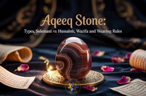 Aqeeq Stone Types Sulemani vs Hussaini and Wearing Rules