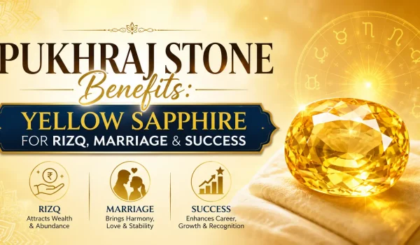 pukhraj stone benefits - Yellow Sapphire